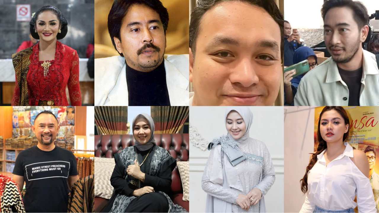 Setidaknya ada sebelas artis di Indonesia ikut Pilkada serentak 2024. Foto: Kolase GridArt