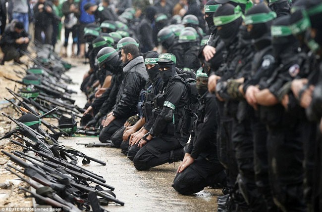 Hamas, gerakan nasionalis dan Islamis warga Palestina yang tinggal di Tepi Barat dan Jalur Gaza. Foto: Repro Reuters