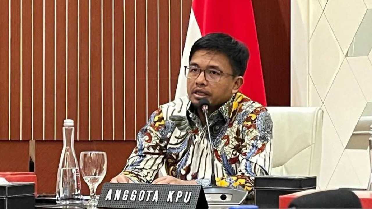Anggota KPU RI Idham Holik, membenarkan akan ada rapat lanjutan dengan DPR, mengenai RUU Pilkada. Foto: Repro Medcom