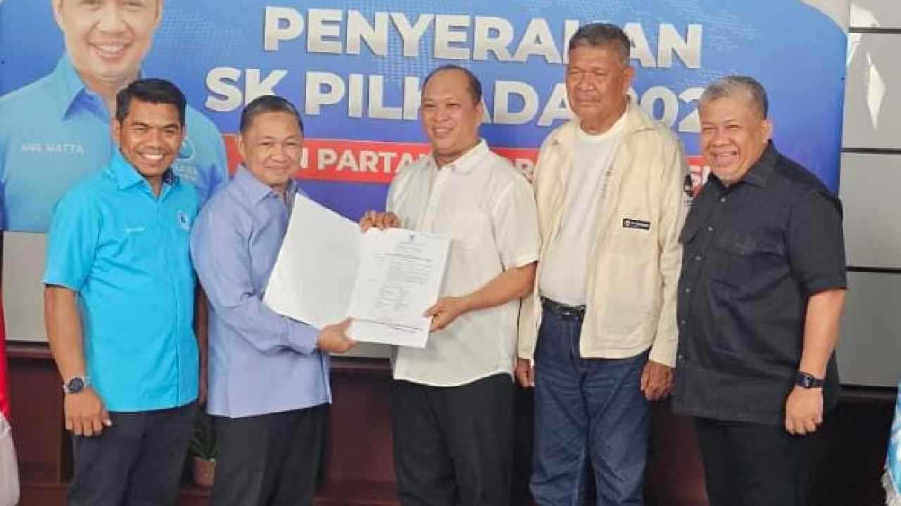 Pasangan bakal calon Gubernur Sulawesi Tenggara, Ruksamin dan Sjafei. Foto: Ist.