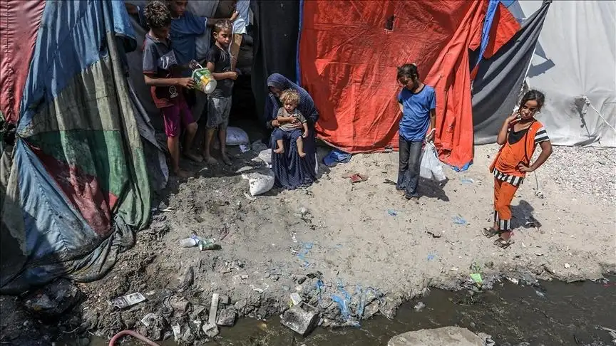 Serangan Israel ke Jalur Gaza, Palestina, telah menelan 40.405 korban jiwa. Foto: Repro Anadolu Ajansi