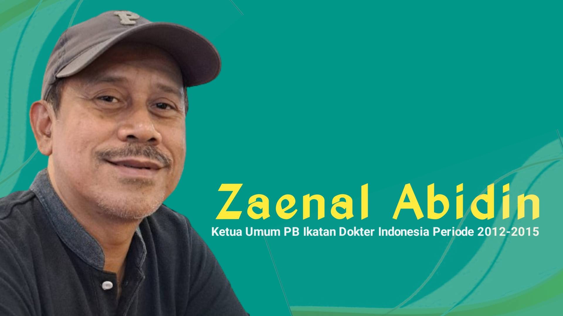 Ketgam  Zaenal Abidin, Ketua Umum PB Ikatan Dokter Indonesia Periode 2012-2015. Foto: Ist.