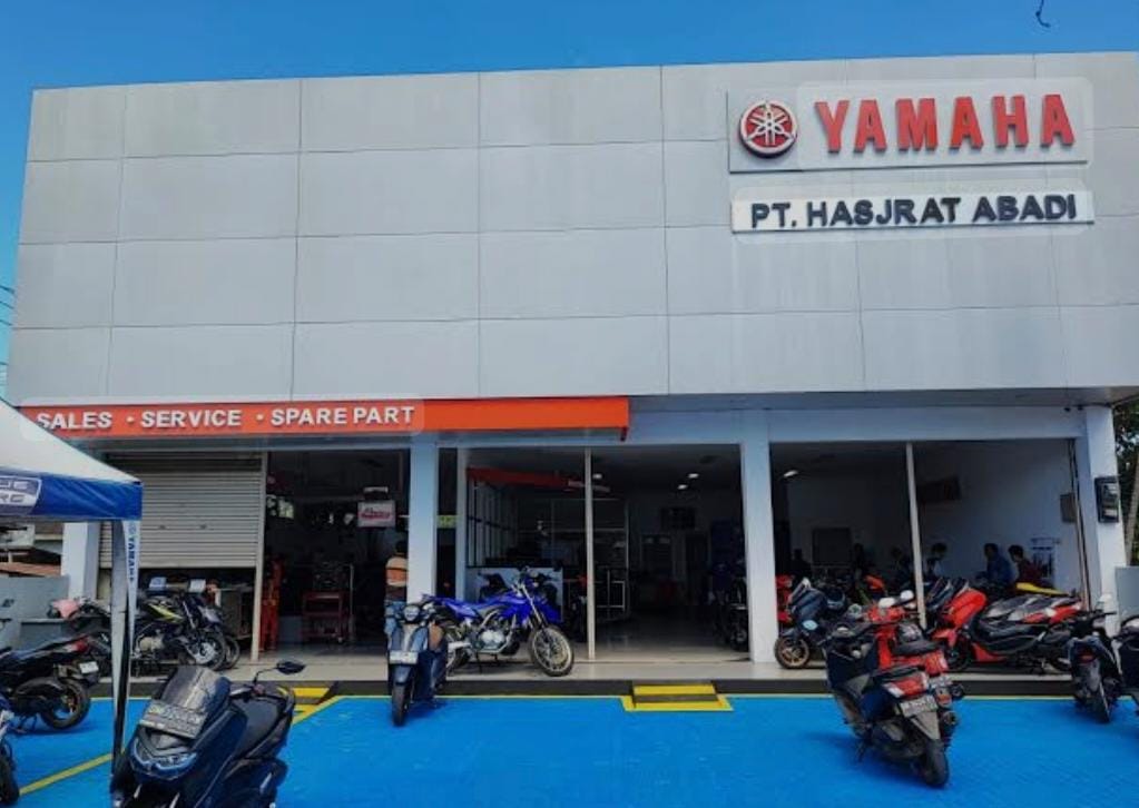 Yamaha tengah membuka lowongan kerja tiga lokasi di Sulawesi Tenggara. Foto: PT Hasjrat Abadi