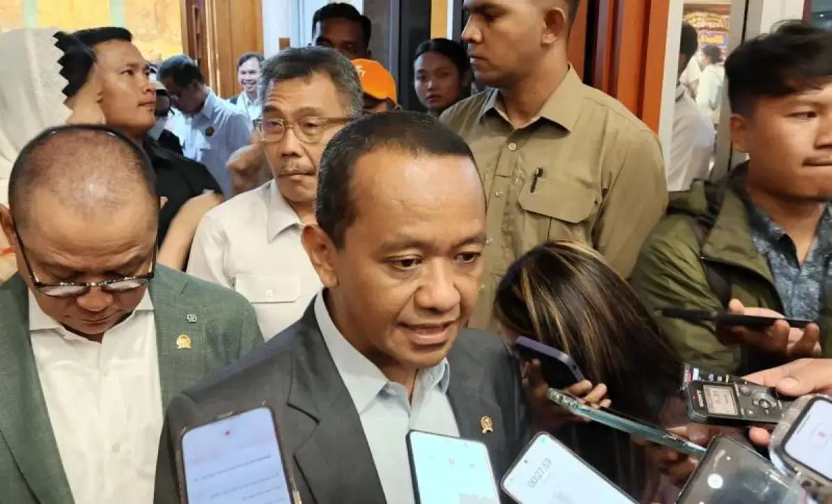 Menteri Energi dan Sumber Daya Mineral (ESDM) Bahlil Lahadalia. Foto: Repro Antara