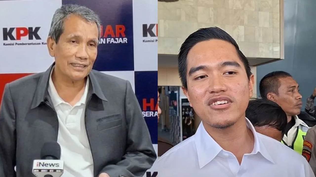 Deputi Pencegahan dan Monitoring KPK, Pahala Nainggolan (kiri) dan Putra Bungsu Jokowi, Kaesang Pangarep (kanan). Foto: Kolase Antara