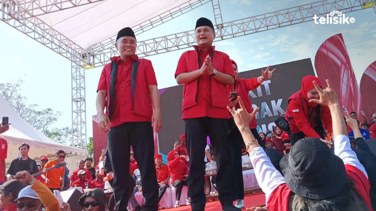 Bakal pasangan Calon Bupati dan Wakil Bupati Konawe bakal janjian pelayanan kesehatan gratis untuk warga miskin. Foto: Sigit Purnomo/Telisik