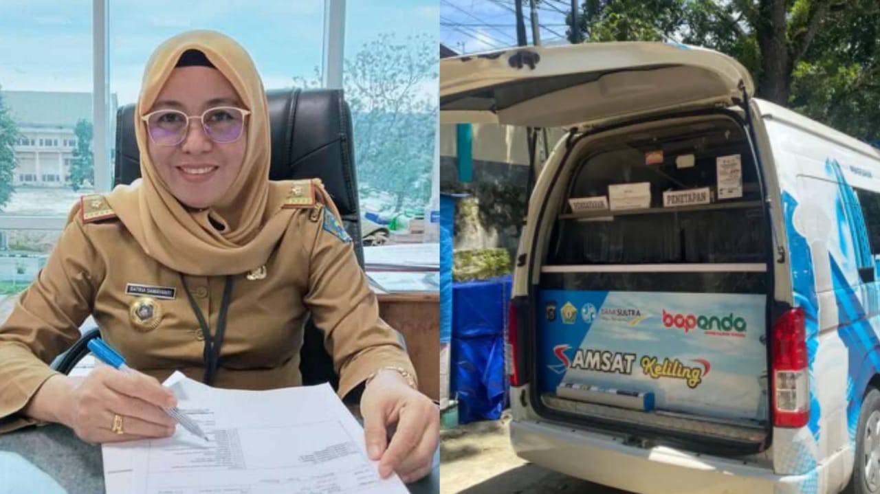 Bapenda Kota Kendari mencatat realisasi pajak sebesar Rp 137 miliar hingga Agustus 2024. Foto: Ist.