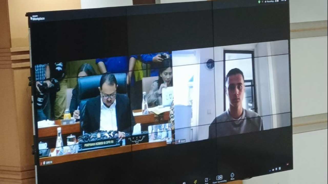 Komisi III DPR RI setujui naturalisasi Mees Hilgers dan Eliano Reijnders. Foto: Repro TvOne News.com