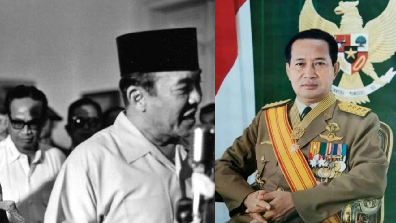 Peristiwa G30S yang menewaskan sembilan perwira TNI AD dan satu anggota Polri memicu berbagai teori tentang peran Soeharto dalam peristiwa tersebut. Foto: Repro Wikipedia/Tirto
