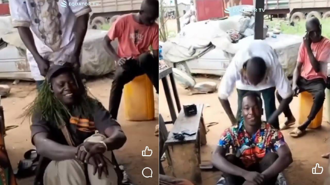 Tradisi unik di Afrika dalam mengungkap kebohongan. Foto: Screenshot Facebook