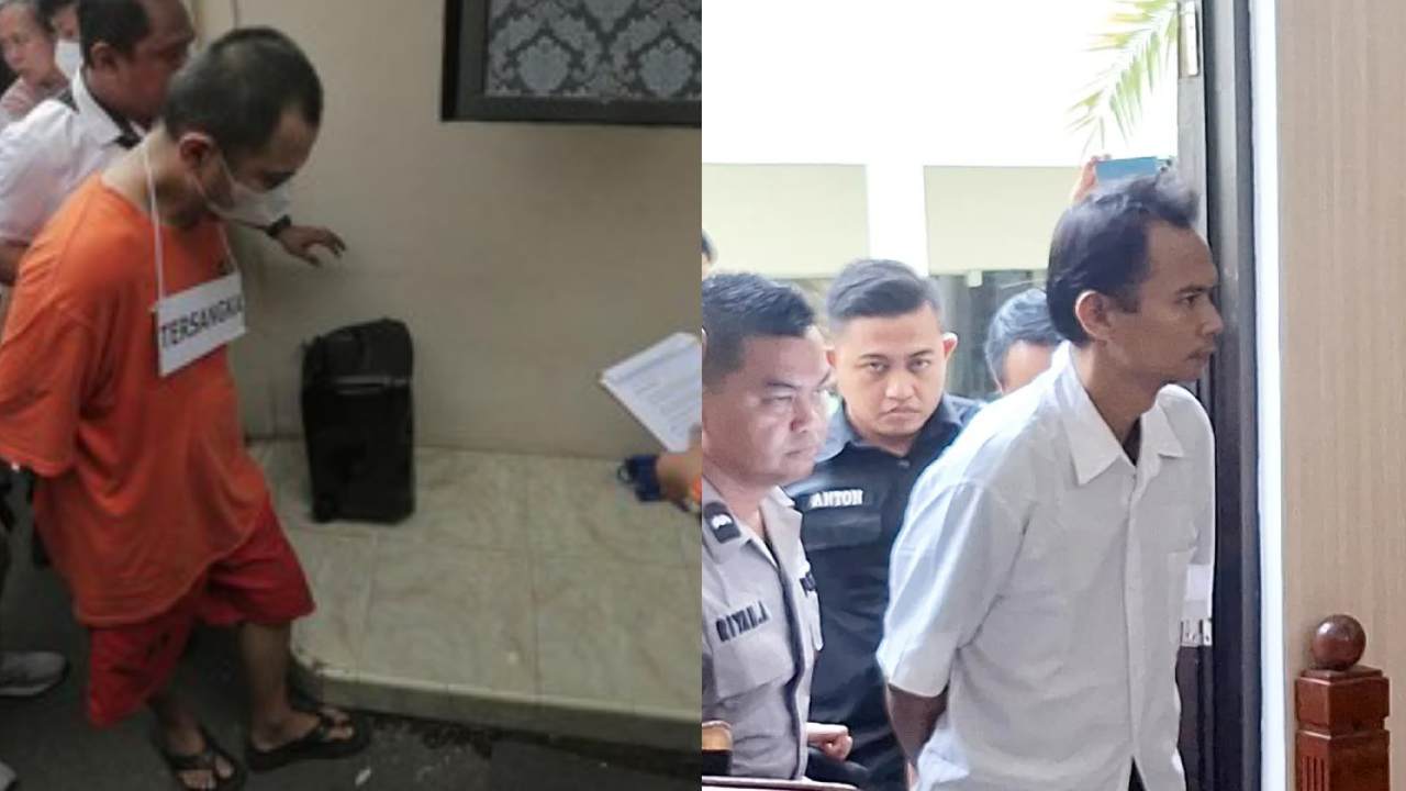 PN Jakarta Selatan, memvonis mati Panca Darmansyah, seorang ayah yang membunuh empat anak kandungnya di Jagakarsa. Foto: Repro CNN Indonesia/Antara