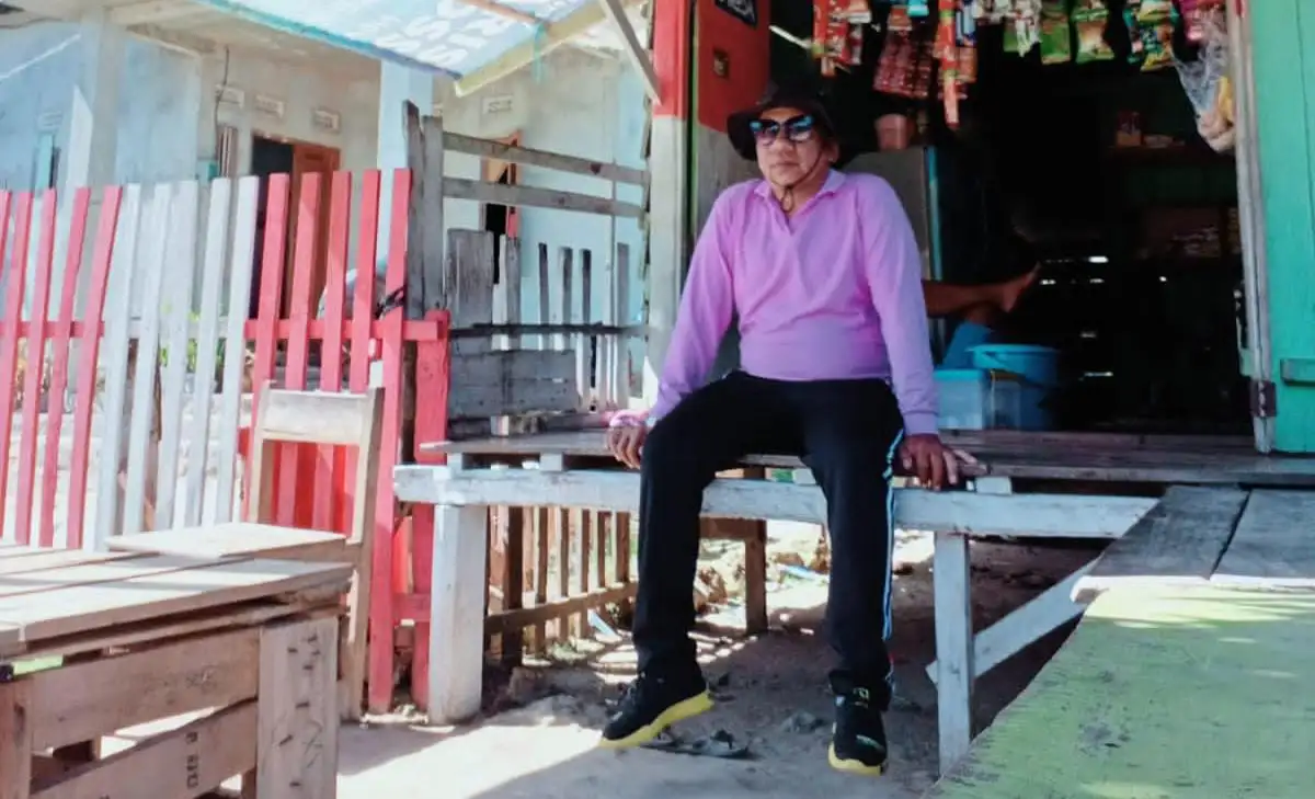 Kepala desa Labunti, Hidayat Tunggal. Foto: Ist