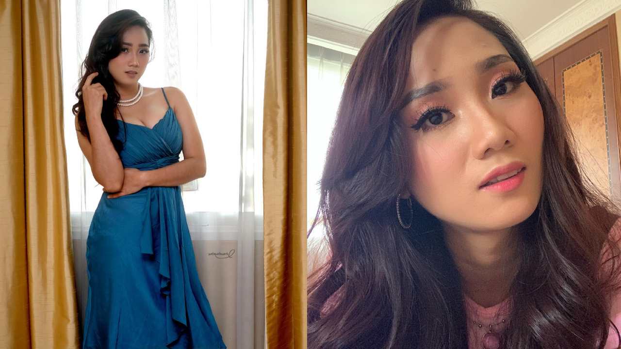 Dengan tinggi badan 162 sentimeter, Virly mampu menarik perhatian. Foto: Instagram@virlyvirginia_real