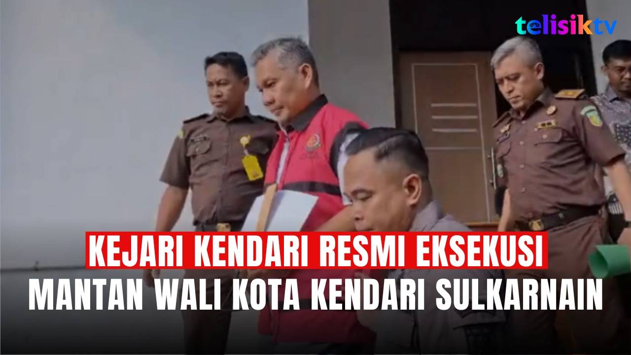 TELISIKTV: Kejari Kendari Resmi Eksekusi Mantan Wali Kota Kendari Sulkarnain