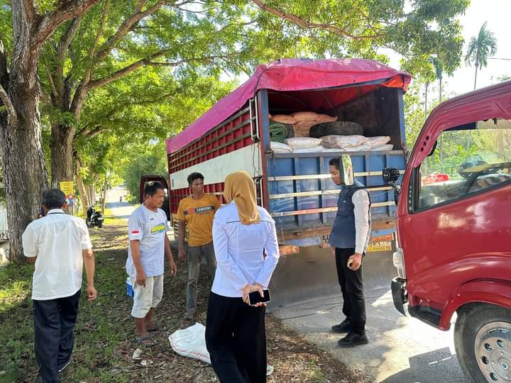 Benih jagung mulai di distribusikan ke petani. Foto: Ist.