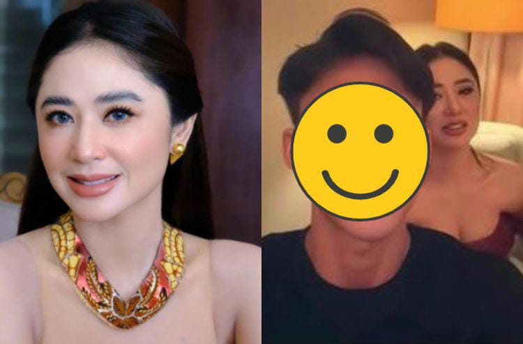Foto Dewi Perssik bersama pria di kamar jadi sorotan. Foto: Repro msn.com