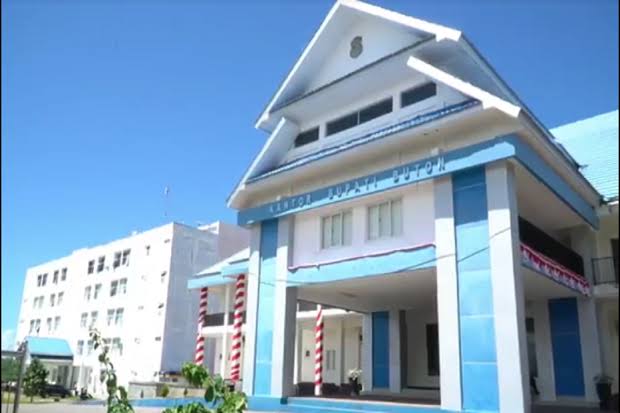 Kompleks  perkantoran Bupati Buton,di Takawa Kabupaten Buton. Foto: Ist