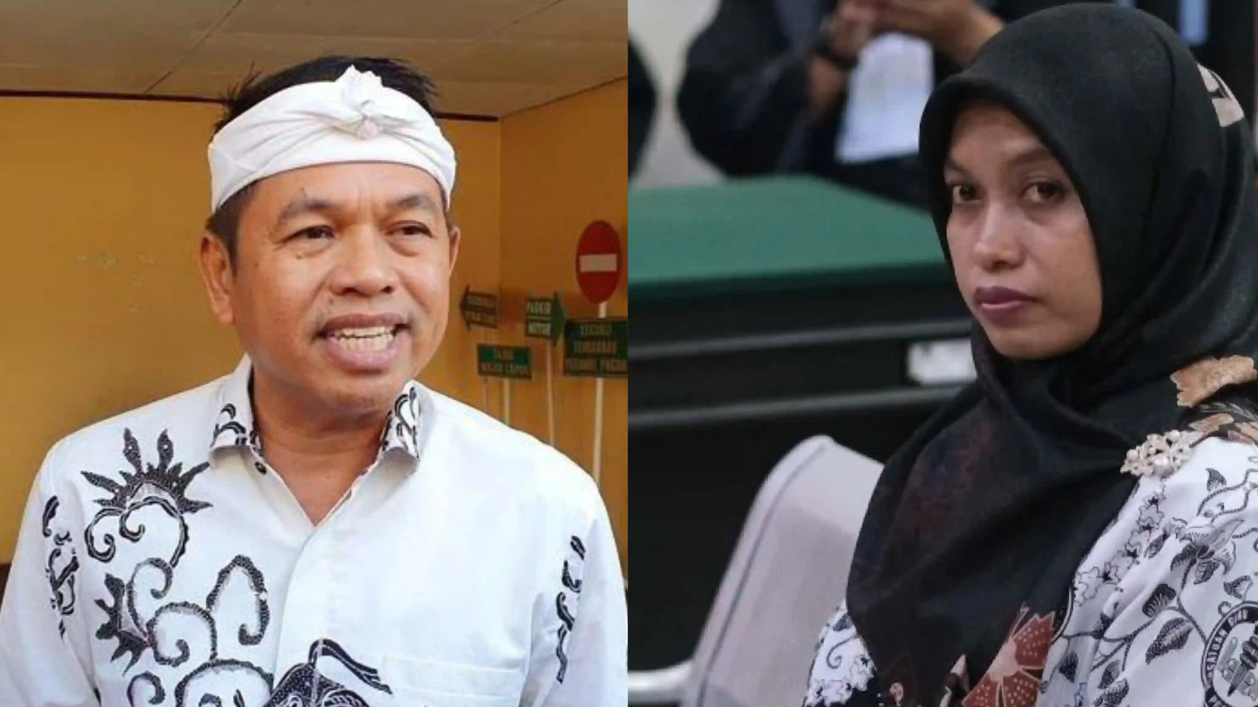 Dedi Mulyadi bantu Supriyani Rp 50 juta, unggul Pilgub Jabar. Foto: Repro tribunnews.com/Antara
