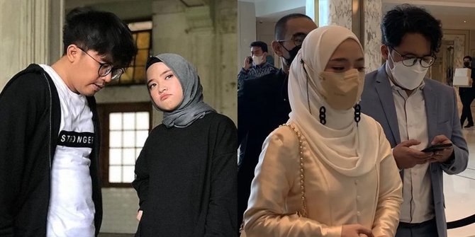 Nissa Sabyan resmi menikah dengan Ayus Sabyan. Foto: Repro kapanlagi.com