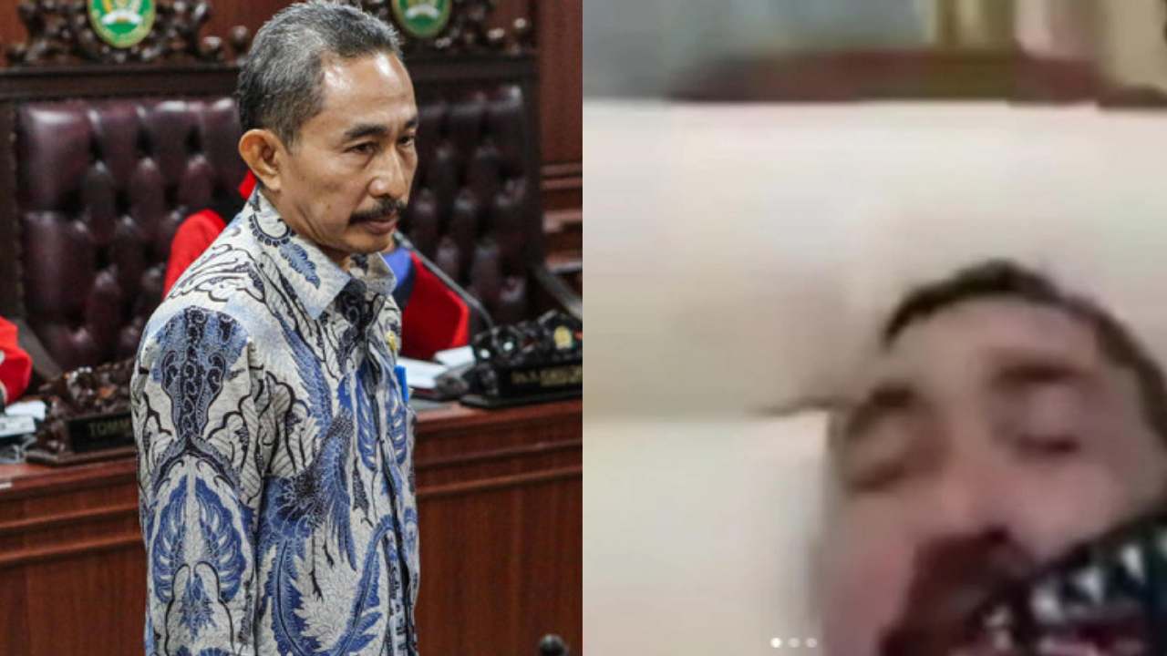 Haryanto dicecar MKD setelah video syur mirip dirinya beredar. Foto: Repro Kumparan