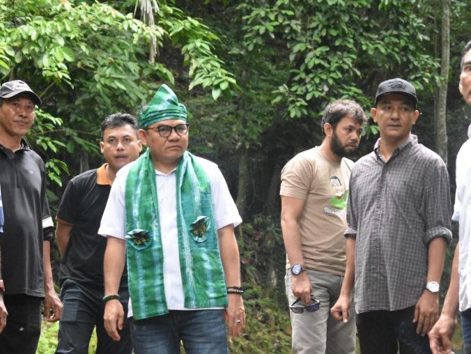 Anggota DPR RI, Jaelani, menyoroti kerusakan hutan di Sulawesi Tenggara. Foto: Ist