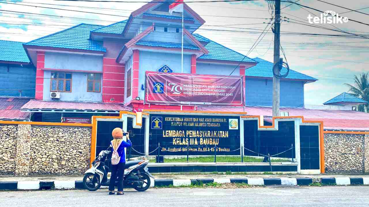 Lapas Kelas II A Kota Baubau. Foto: Elfinasari/telisik