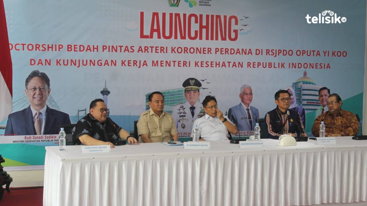 RSJPDO Oputa Yi Koo bakal dapat pendampingan selama setahun oleh RS Jantung harapan Kita Jakarta. Foto: Umar T/Telisik
