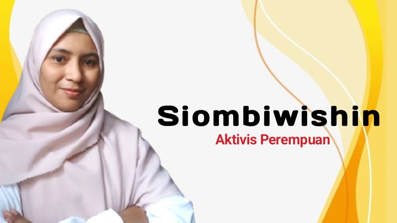 Siombiwishin, Aktivis Perempuan. Foto: Ist.