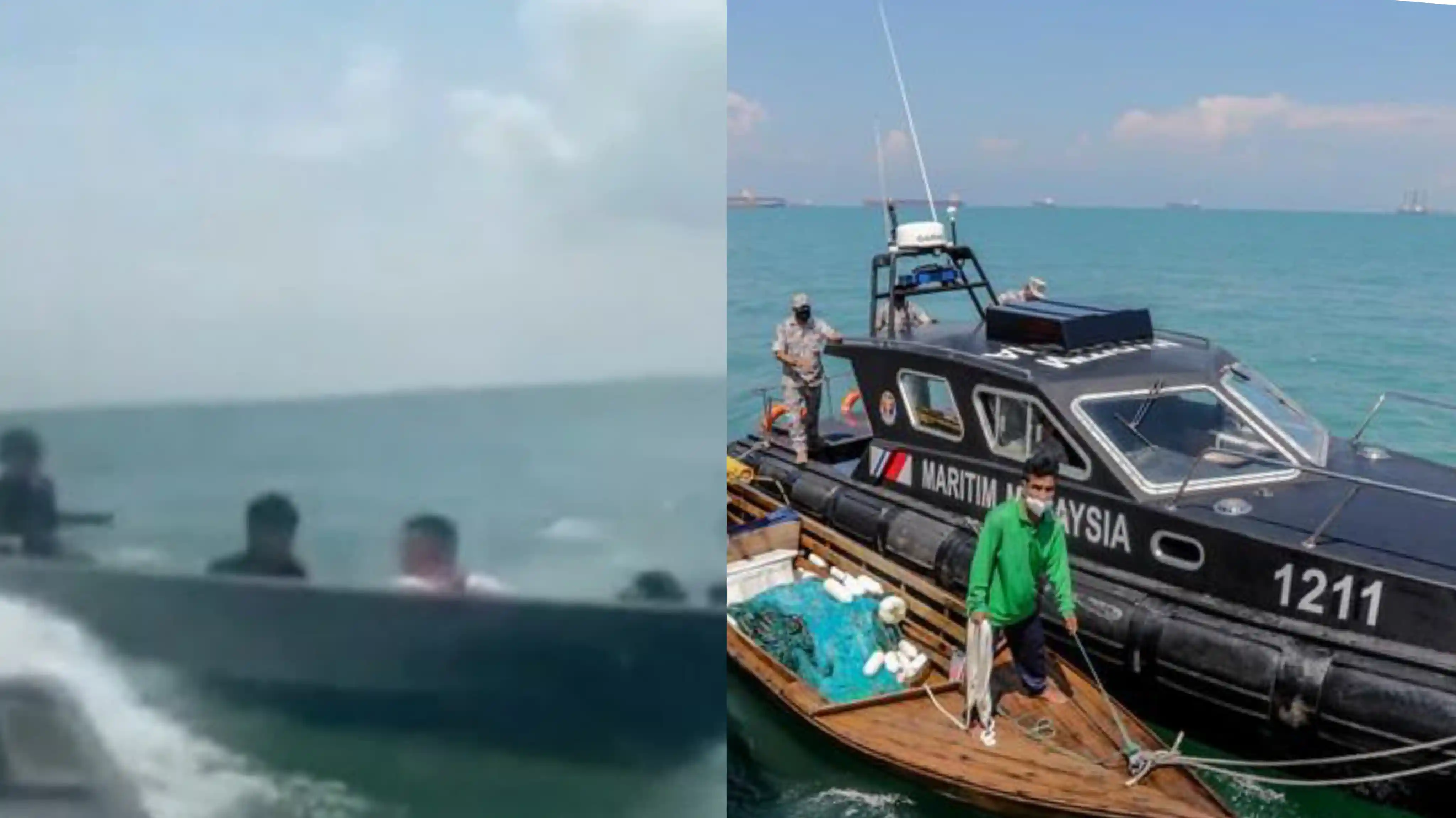 Lima pekerja migran Indonesia ditembak di Perairan Malaysia, satu tewas. Foto: Repro tvonews.com/republika