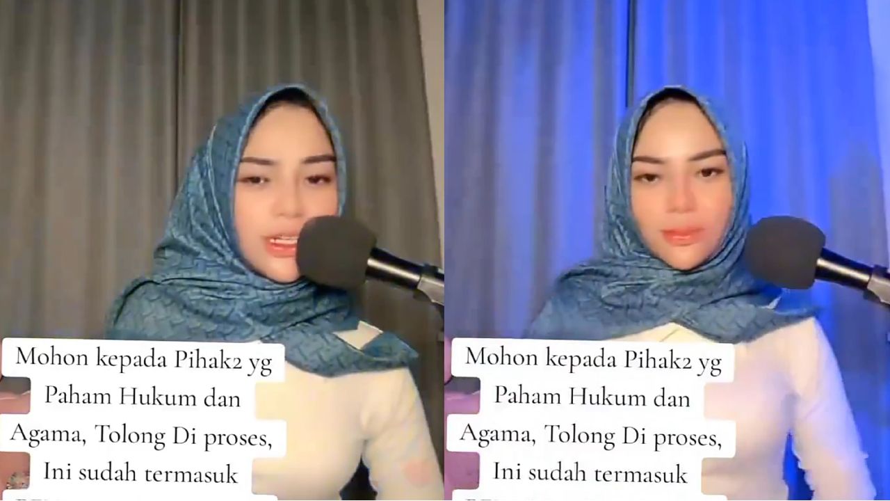 Cuplikan video Mira Ulfa  live baca Al-Qur'an diiringi musik DJ. Foto: Screenshoot Video