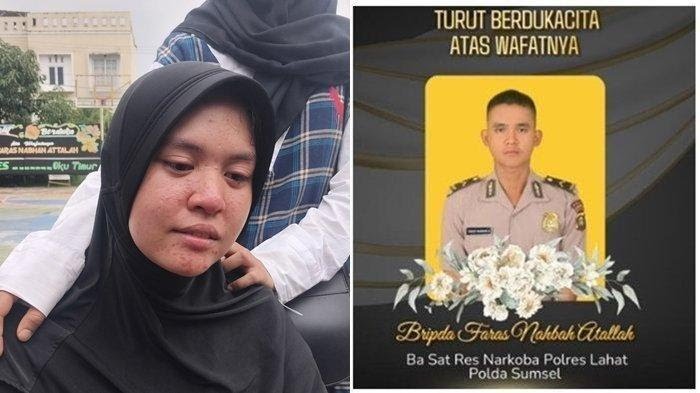 Tita (Kiri), Bripda Faras Nahbah Atallah (Kanan) berencana menikahinya usai lulus kuliah. Foto: Repro tribunnews.com