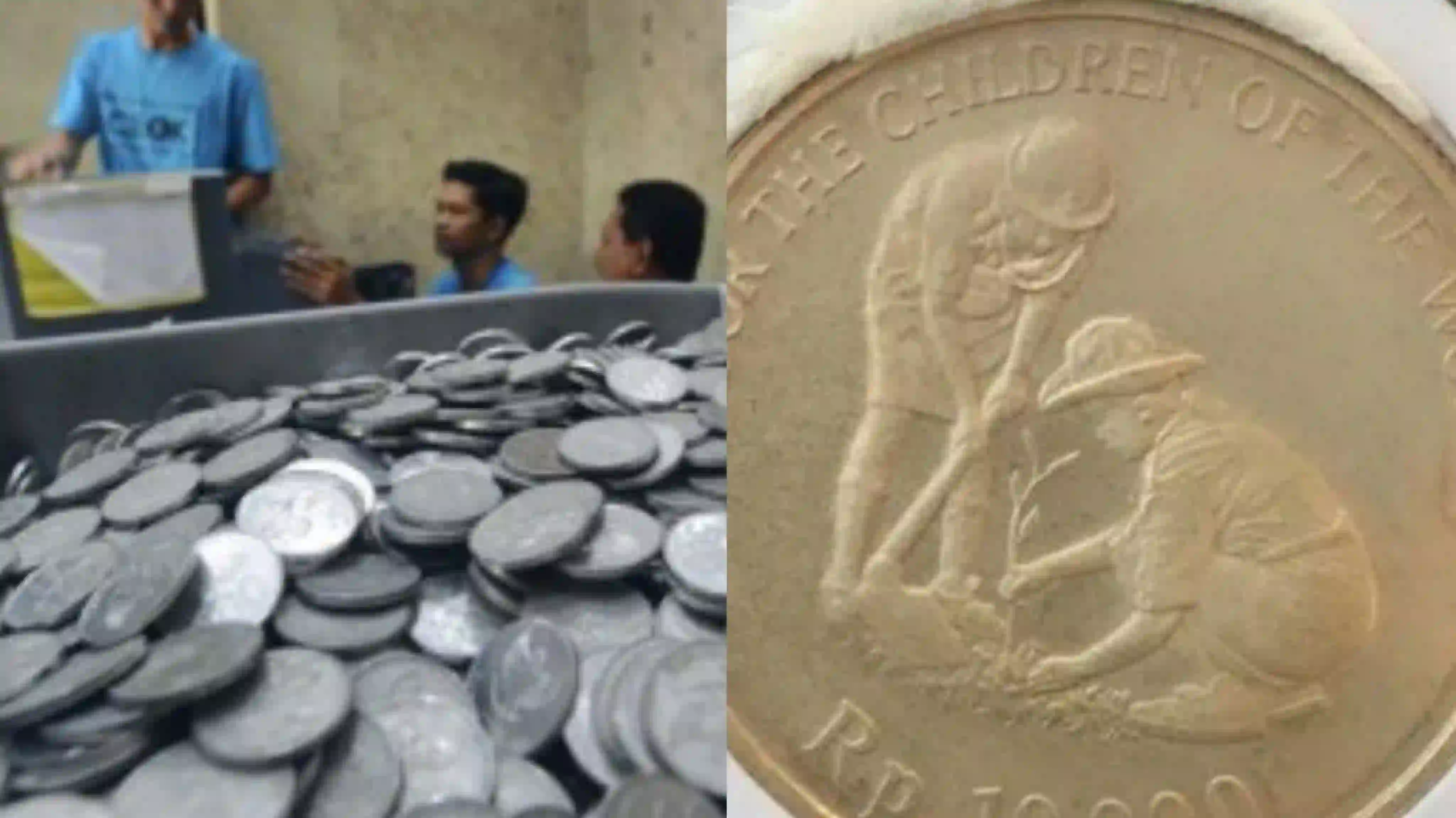 Bank Indonesia resmi mencabut peredaran koin Seri TE 1999. Foto: Repro Ecomarce