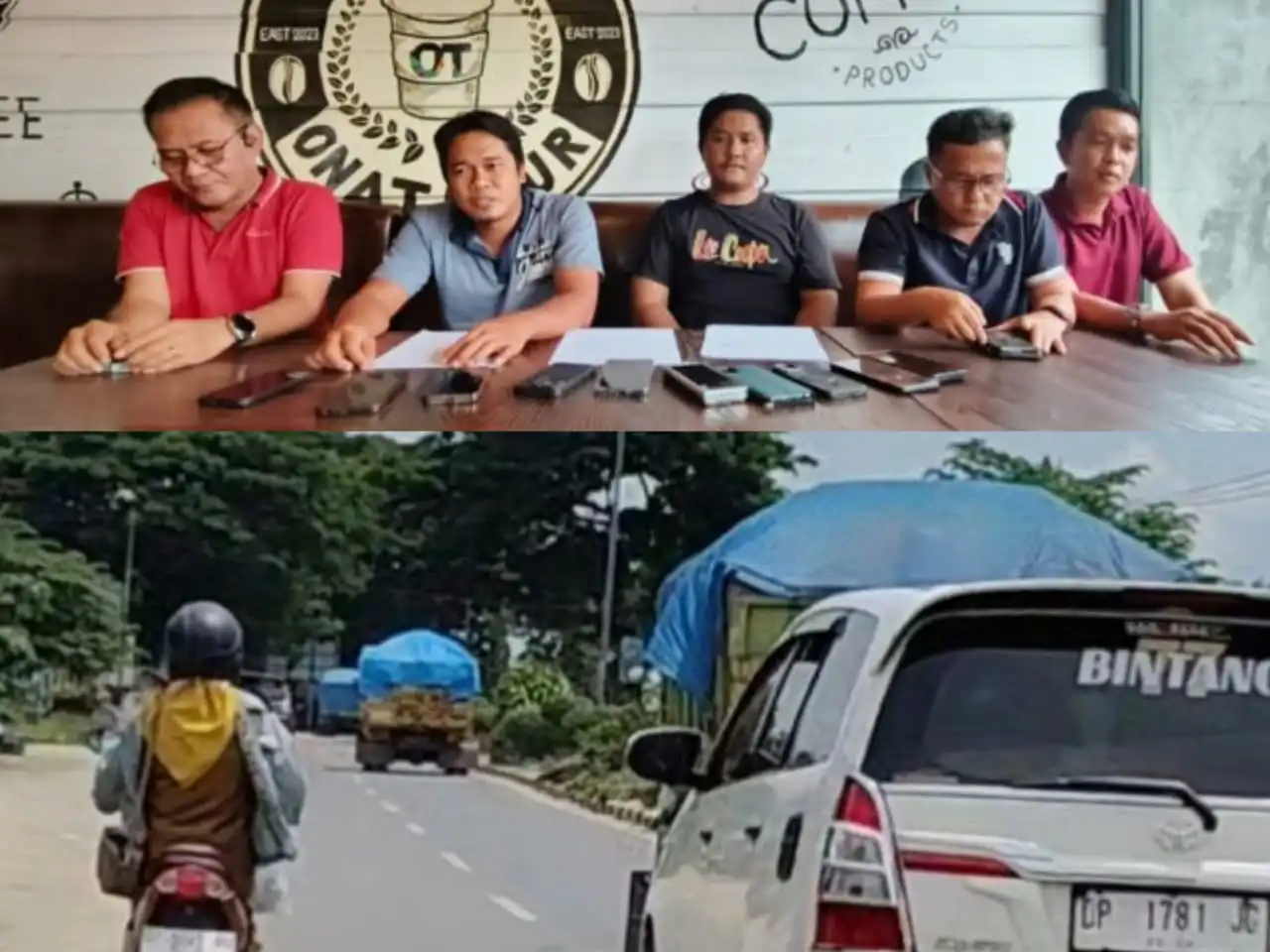 Diklaim telah memiliki ijin, PT MCM diduga langgar aturan mengangkut muatan berlebihan, Dishub Konawe bakal tindak tegas. Foto: Ist.
