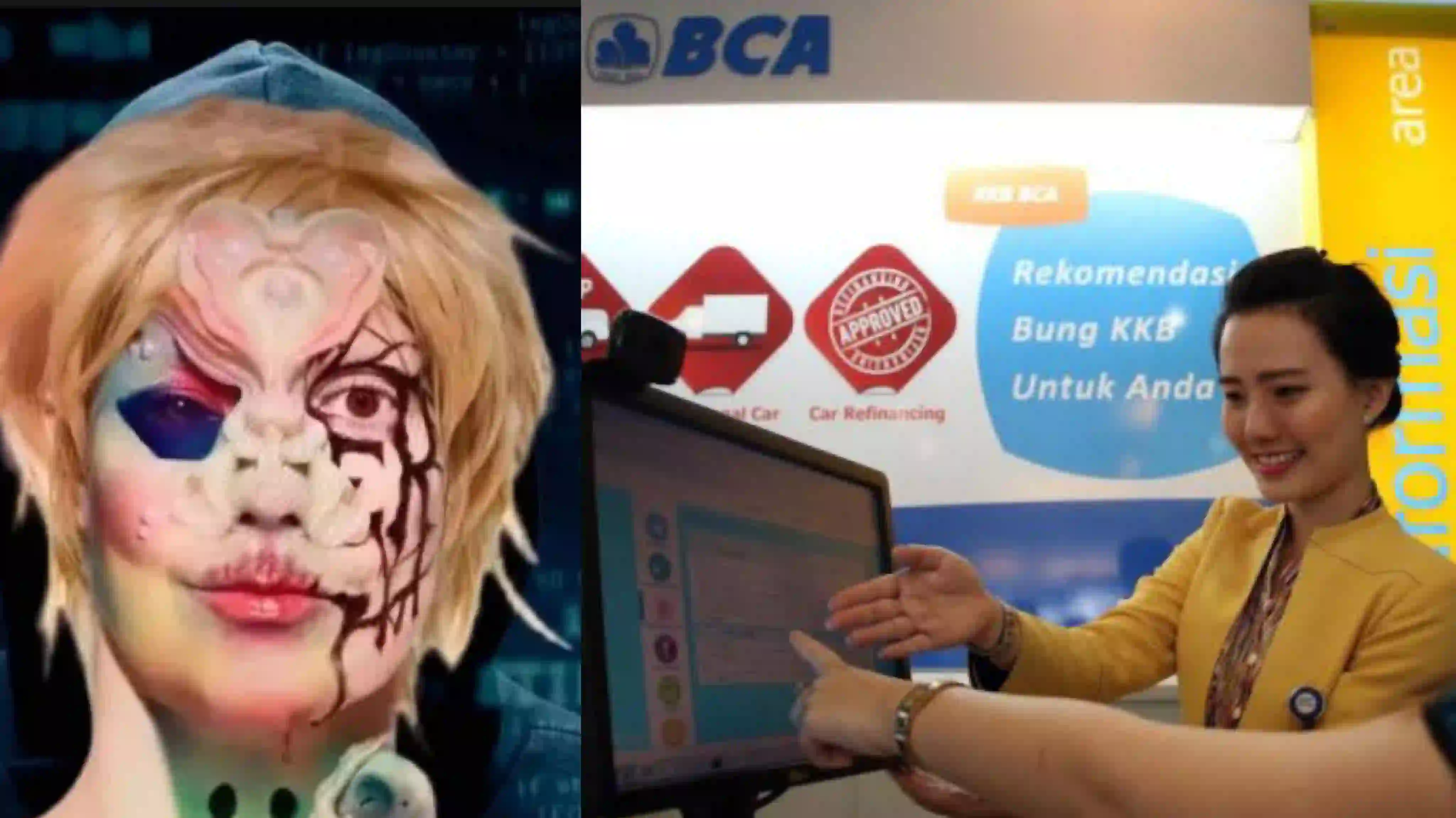 Bjorka menggemparkan publik dengan klaim meretas data nasabah BCA. Foto: Repro Rakyatnews