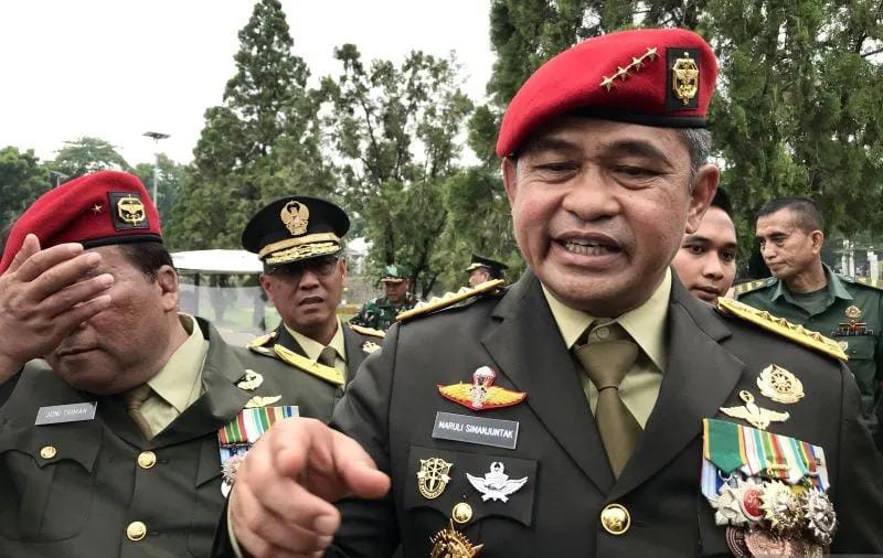 Kepala Staf TNI Angkatan Darat, Jenderal TNI Maruli Simanjuntak, berecana menambah lima Kodam Baru. Foto: Repro Antara