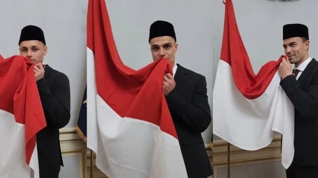 Emil Audero, Dean James dan Joey Pelupessy resmi pindah federasi sepak bola. Foto: Repro suara.com