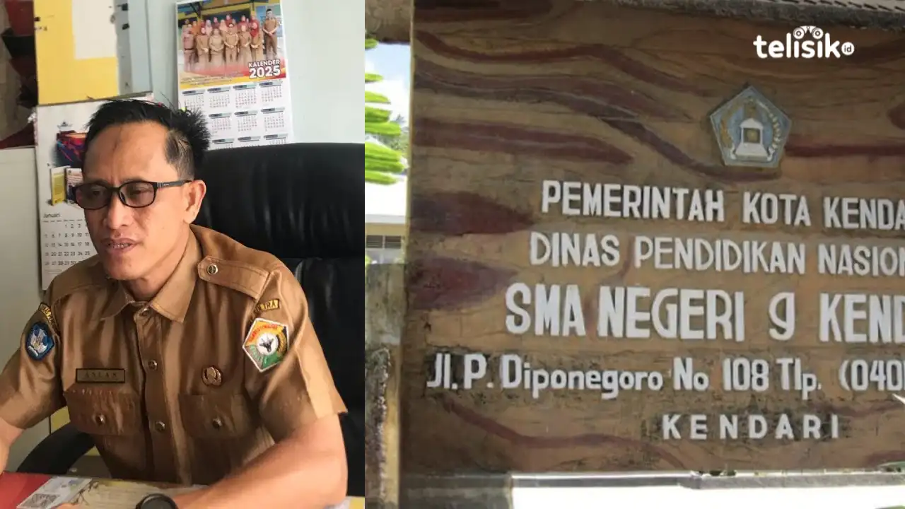 SMAN 9 Kendari masih butuh fasilitas ruang belajar dan perbaikan sarana dan prasarana. Foto: Febry/Telisik