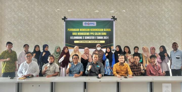 Peserta diklat WKG Program Profesi Guru Prajabatan Gelombang dua semester 1. Foto: Ist.