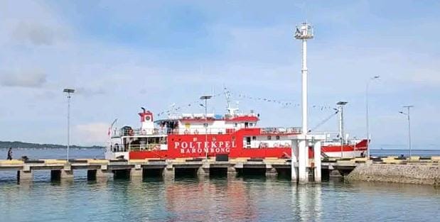 Rute KM Kapal Latih Barombong meliputi beberapa wilayah penting seperti Kendari, Wanci, Tomia, Binongko, Batauga, Baubau, Liana Banggai, Talaga, Sikeli, Pomala dan Bulukumba. Foto: Facebook Nusriati