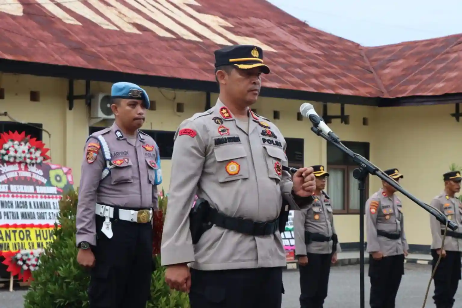 Kapolres Konawe Resmi Berganti, AKBP Ahmad Setiadi dimutasi ke Wadansatlat Korps Brimob Polri. Foto: Istimewa.