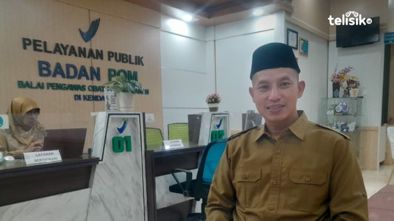 Kepala BPOM Kendari, Riyanto. Foto: R. Anugrah/Telisik