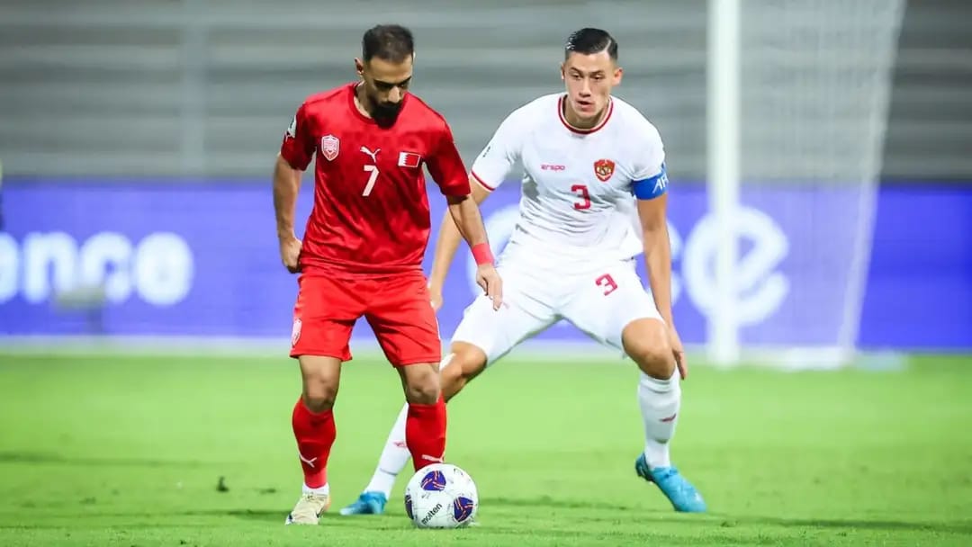 Timnas Indonesia menghadapi Bahrain di Stadion Utama Gelora Bung Karno, Jakarta, malam ini. Foto: Repro PSSI.