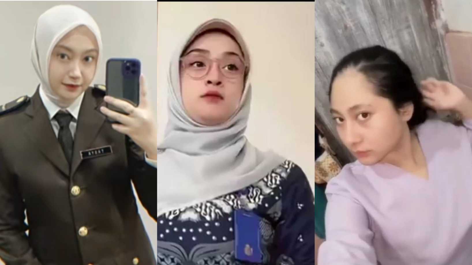 Jagat maya heboh dengan video viral yang dikaitkan dengan Jaksa Tasya. Foto: TikTok@jejeslebewbkunder
