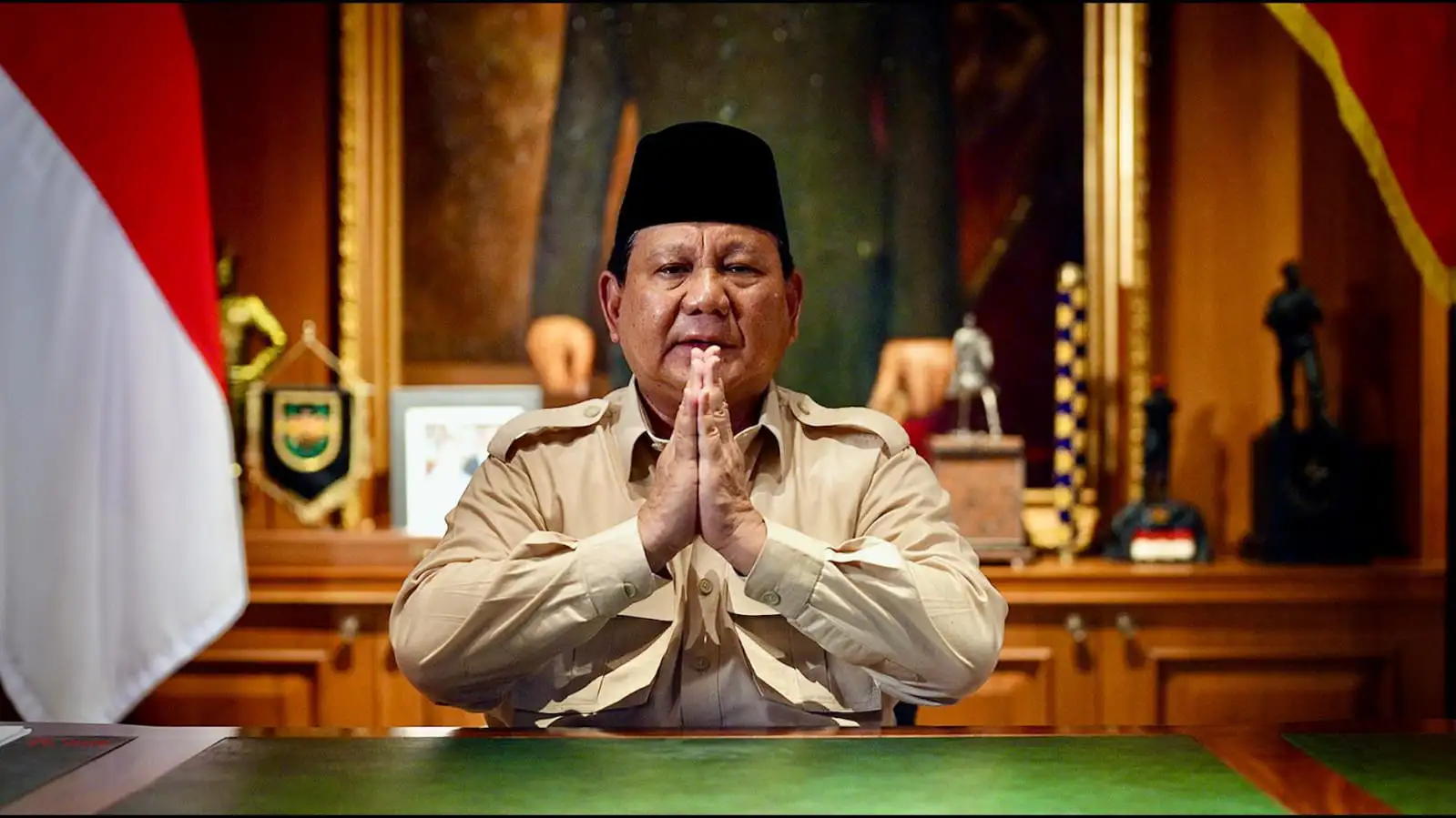 Pemerintahan Prabowo siapkan THR Rp 50 triliun untuk ASN, TNI dan Polri. Foto: Repro Setneg