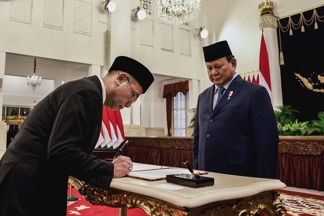 Reshuffle kabinet Prabowo pasca Hari Raya mencuat, sejumlah posisi jadi sorotan. Foto: Instagram@prabowo