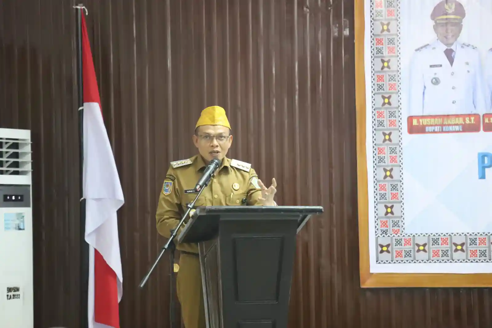 Empat pejabat lingkup Pemkab Konawe yang dilengserkan Bupati Yusran Akbar diduga lakukan pelanggaran. Foto: Ist.