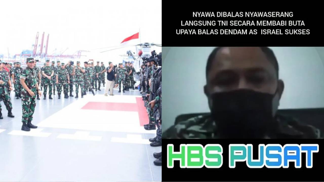 Beredar kabar 41 prajurit TNI gugur di Gaza, ini faktanya. Foto: Repro tni.mil.ad.