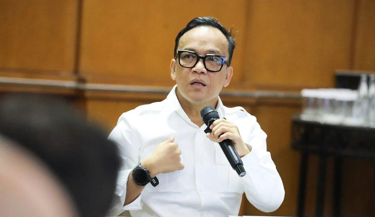 Wamenaker, Immanuel Ebenezer jadi sorotan usai disebut minta sumbangan. Foto: Repro Antara.