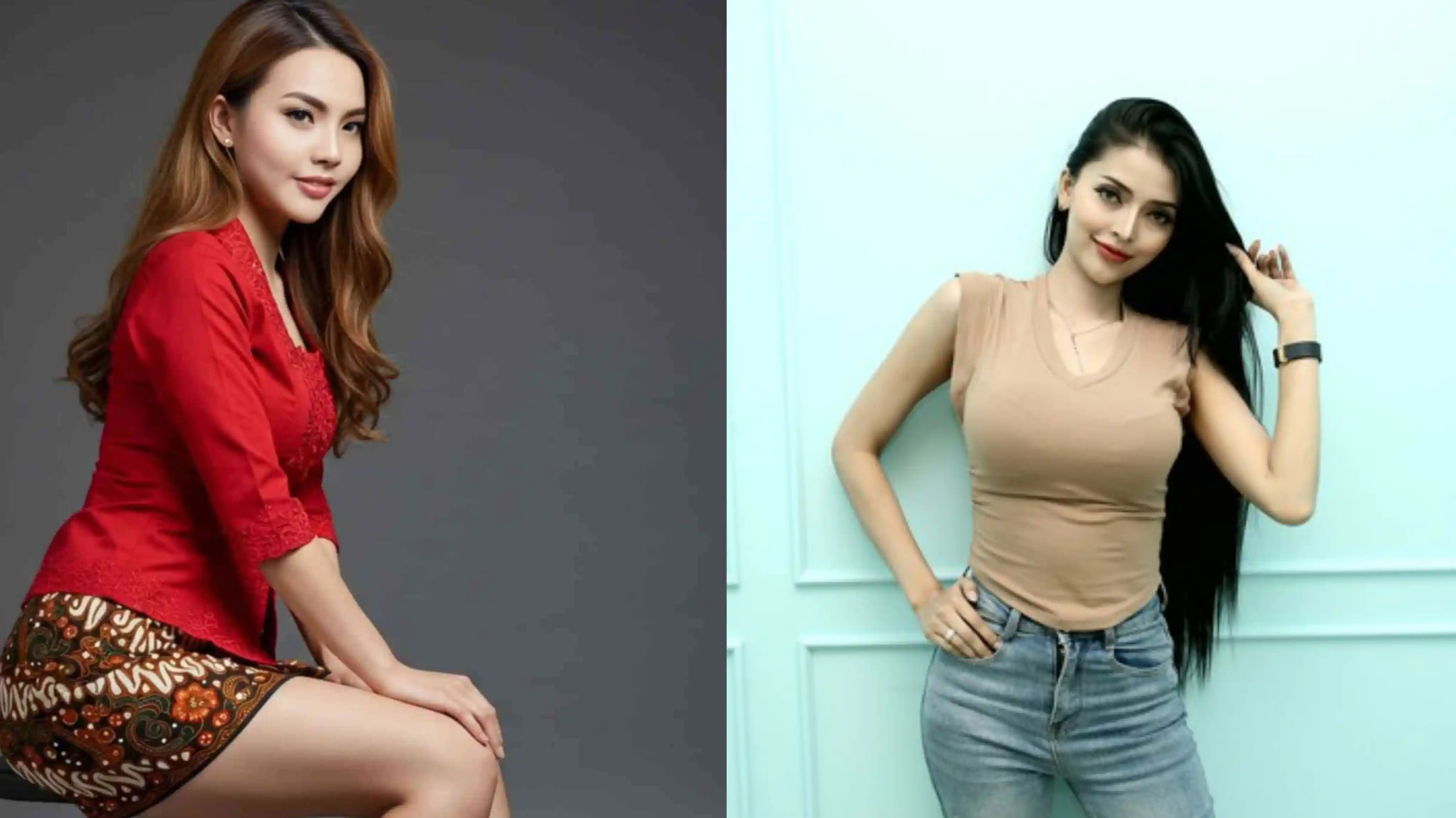 Nama Astrid Angel (kanan) dan Lisa Mariana (kiri) tengah menjadi jadi sorotan. Foto: Instagram@lisamarianaa/Detik.