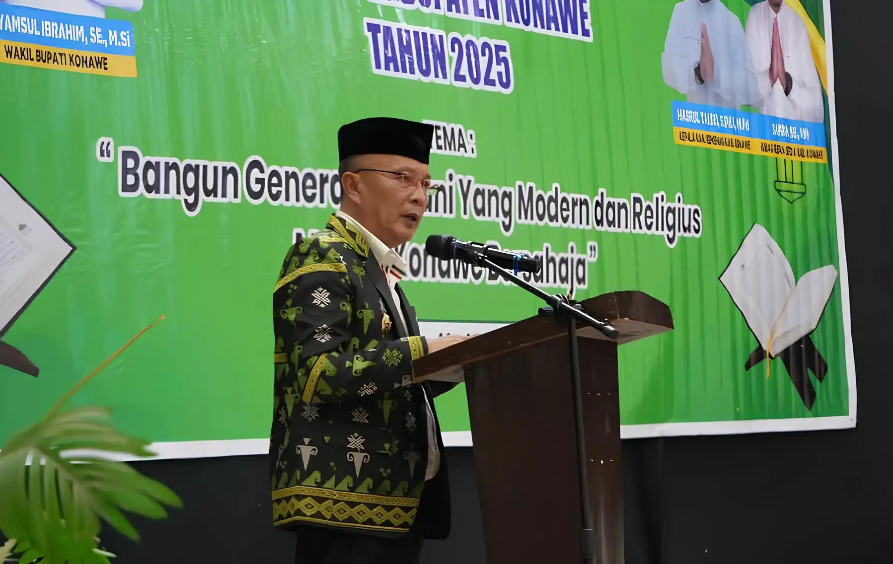 Wakil Bupati Konawe, Syamsul Ibrahim, politisi senior dengan pengalaman panjang sebagai anggota legislatif. Foto: Ist.